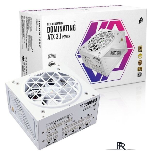 Блок питания 1stPlayer NGDP Gold 1200W HA-1200BA4-WH - Изображение №8 — Интернет-магазин ПроЗаказ