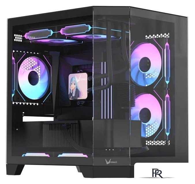 Корпус Formula Crystal Z6M Floe (черный) - Изображение №1 — Интернет-магазин ПроЗаказ