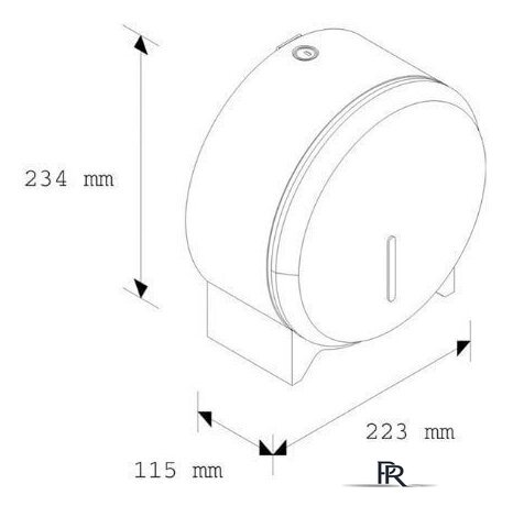 Диспенсер для туалетной бумаги Merida Stella Mini BSM201 - Изображение №4 — Интернет-магазин ПроЗаказ