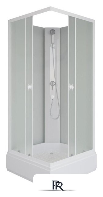 Душевая кабина Niagara Promo P100/26Q/MT/BK 100x100x195 - Изображение №3 — Интернет-магазин ПроЗаказ