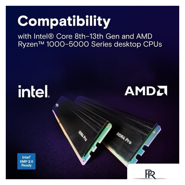 Оперативная память Crucial Pro 16ГБ DDR4 3200 МГц CP16G4DFRA32A - Изображение №4 — Интернет-магазин ПроЗаказ