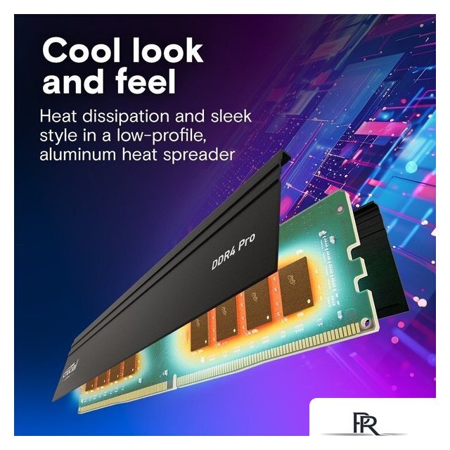 Оперативная память Crucial Pro 16ГБ DDR4 3200 МГц CP16G4DFRA32A - Изображение №5 — Интернет-магазин ПроЗаказ