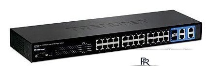 Управляемый коммутатор 2-го уровня TRENDnet TL2-E284 - Изображение №1 — Интернет-магазин ПроЗаказ