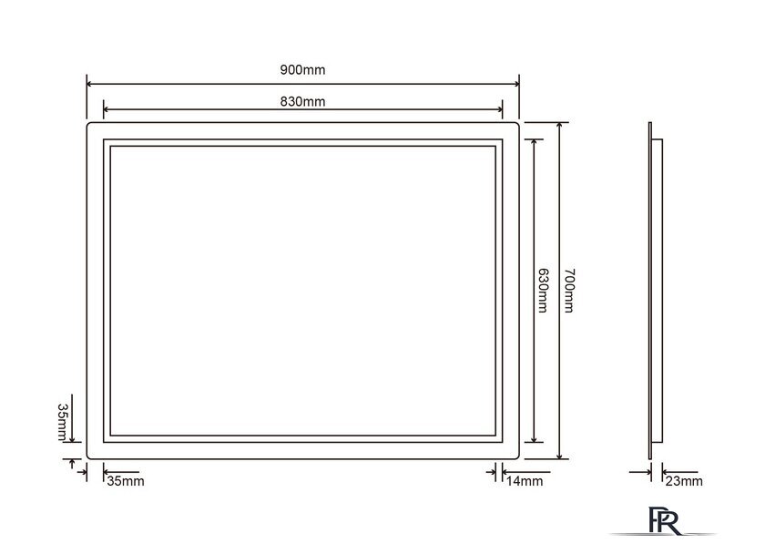  Roxen Зеркало Gotem 510165-90 90х70 - Изображение №10 — Интернет-магазин ПроЗаказ