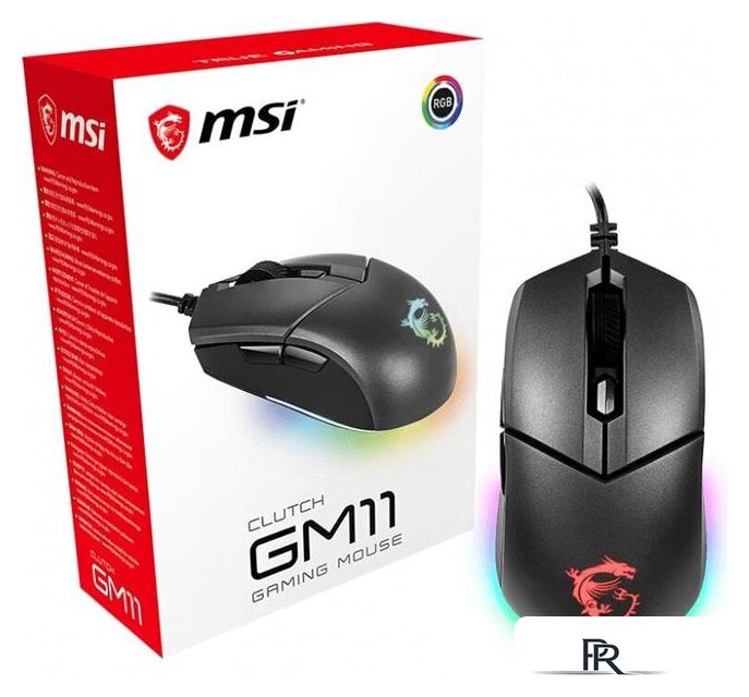 Игровая мышь MSI Clutch GM11 - Изображение №5 — Интернет-магазин ПроЗаказ