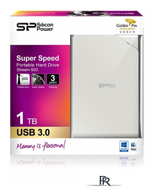 Внешний накопитель Silicon-Power Stream S03 1TB White (SP010TBPHDS03S3W) - Изображение №6 — Интернет-магазин ПроЗаказ