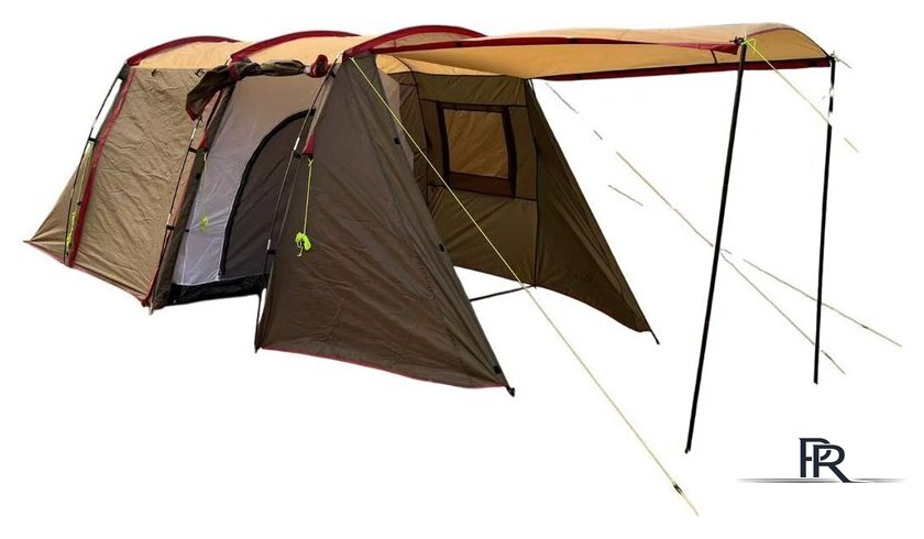 Кемпинговая палатка Sundays ZC-TT105-4 (серебристый/коричневый край) - Изображение №11 — Интернет-магазин ПроЗаказ