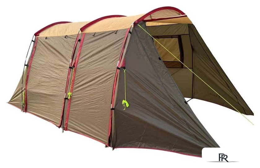 Кемпинговая палатка Sundays ZC-TT105-4 (серебристый/коричневый край) - Изображение №9 — Интернет-магазин ПроЗаказ