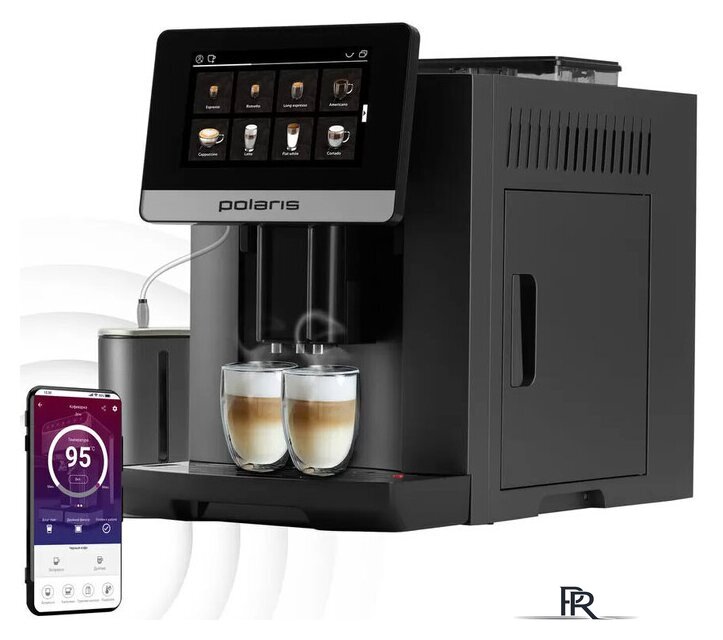 Кофемашина Polaris PACM 2080AC Wi-Fi IQ Home - Изображение №1 — Интернет-магазин ПроЗаказ