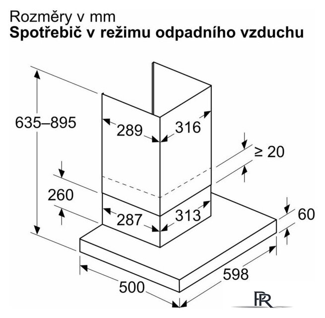 Кухонная вытяжка Bosch Serie 2 DWB63BC60 - Изображение №10 — Интернет-магазин ПроЗаказ