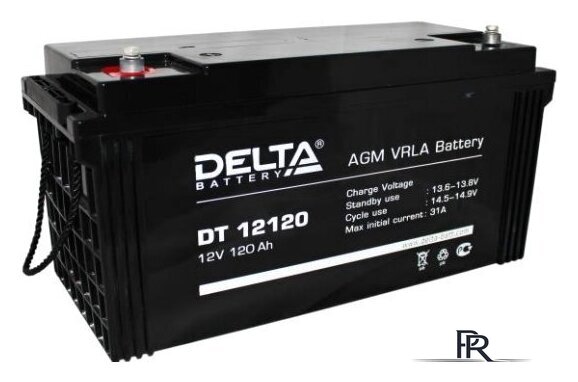 Аккумулятор для ИБП Delta DT 12120 (12В/120 А·ч) - Изображение №1 — Интернет-магазин ПроЗаказ