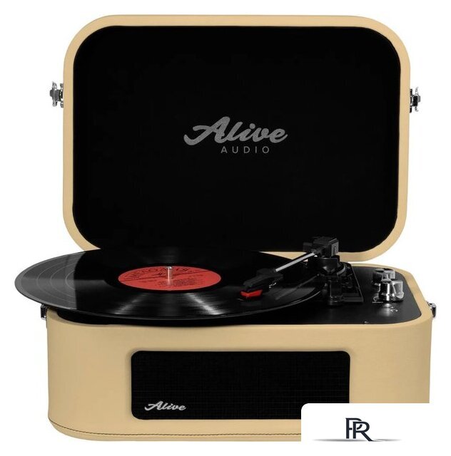 Виниловый проигрыватель Alive Audio Stories (бежевый) - Изображение №1 — Интернет-магазин ПроЗаказ