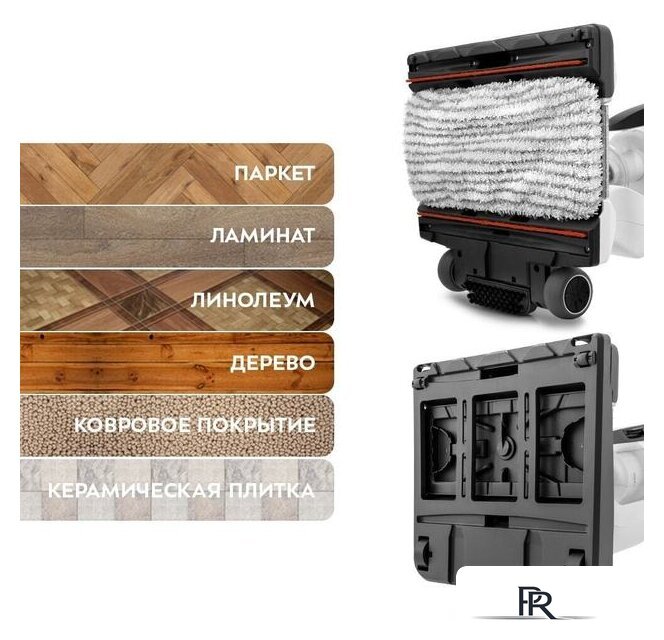 Вертикальный моющий пылесос Kitfort KT-556 - Изображение №5 — Интернет-магазин ПроЗаказ