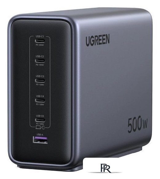 Сетевое зарядное Ugreen Nexode 500W X759 55550B - Изображение №1 — Интернет-магазин ПроЗаказ