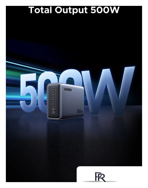 Сетевое зарядное Ugreen Nexode 500W X759 55550B - Изображение №2 — Интернет-магазин ПроЗаказ