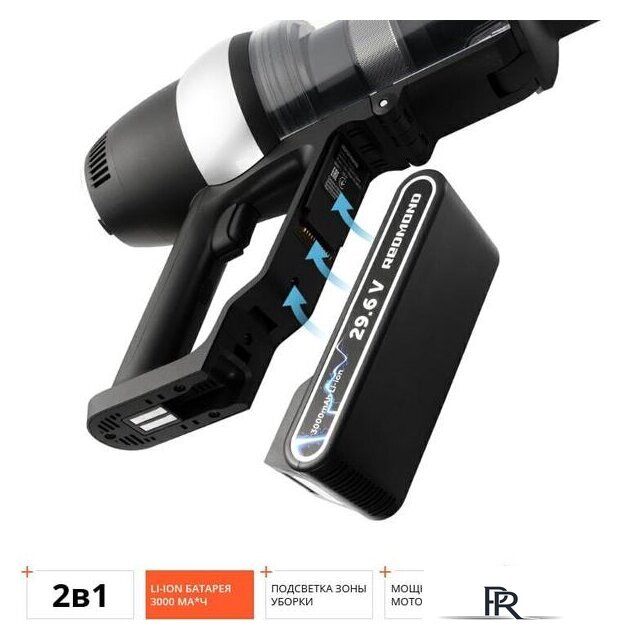 Пылесос Redmond (Редмонд) RV-UR375 - Изображение №7 — Интернет-магазин ПроЗаказ