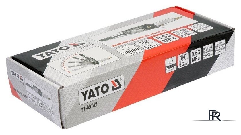 Пневмошлифмашина Yato YT-09742 - Изображение №4 — Интернет-магазин ПроЗаказ