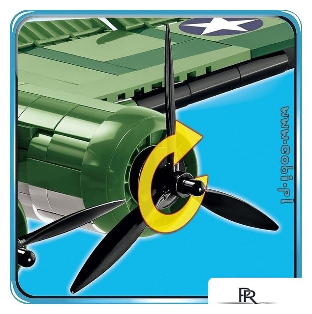 Конструктор Cobi World War II 5707 Boeing B-17F Flying Fortress Memphis Belle - Изображение №10 — Интернет-магазин ПроЗаказ
