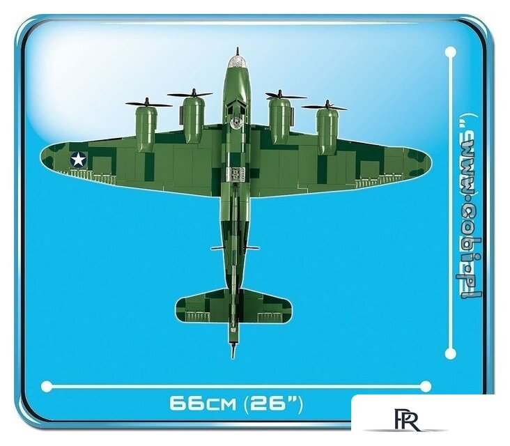 Конструктор Cobi World War II 5707 Boeing B-17F Flying Fortress Memphis Belle - Изображение №9 — Интернет-магазин ПроЗаказ