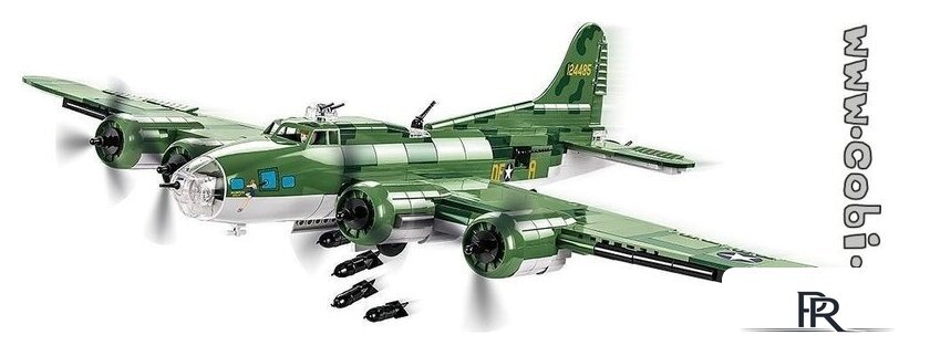 Конструктор Cobi World War II 5707 Boeing B-17F Flying Fortress Memphis Belle - Изображение №2 — Интернет-магазин ПроЗаказ