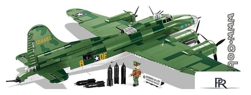 Конструктор Cobi World War II 5707 Boeing B-17F Flying Fortress Memphis Belle - Изображение №3 — Интернет-магазин ПроЗаказ