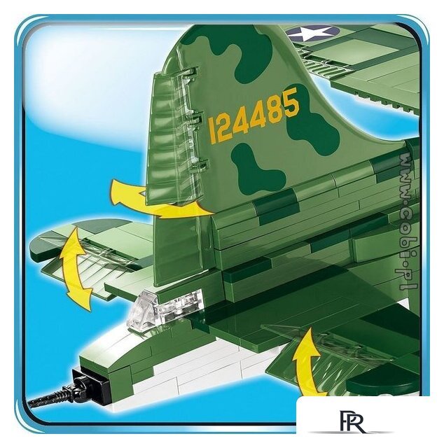 Конструктор Cobi World War II 5707 Boeing B-17F Flying Fortress Memphis Belle - Изображение №11 — Интернет-магазин ПроЗаказ