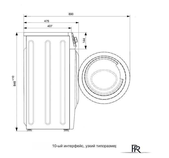 Стиральная машина ATLANT СМА 70У1010-00 - Изображение №4 — Интернет-магазин ПроЗаказ