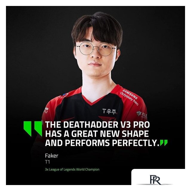 Игровая мышь Razer Deathadder V3 Pro - Изображение №2 — Интернет-магазин ПроЗаказ