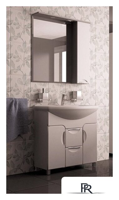  Mixline Тумба с умывальником Кассиопея 75 529563 + Элеганс 75 - Изображение №1 — Интернет-магазин ПроЗаказ