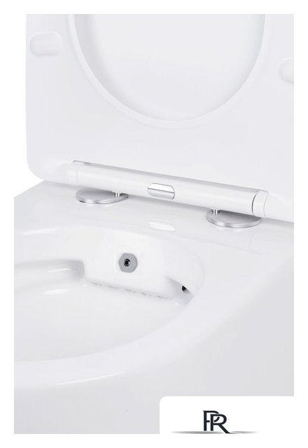 Унитаз подвесной Roxen Antares Bidet в комплекте с инсталляцией StounFix Dual Fresh 6 в 1 968099 (кнопка: брашированное золото) - Изображение №6 — Интернет-магазин ПроЗаказ