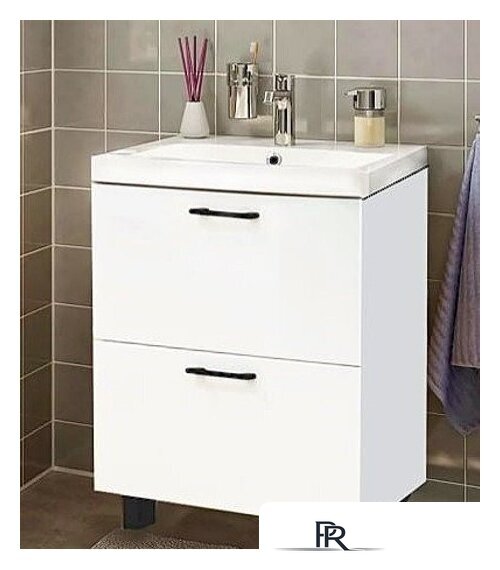  Garda Тумба под умывальник Verona 19.38.700.PVC (белый глянец) - Изображение №2 — Интернет-магазин ПроЗаказ