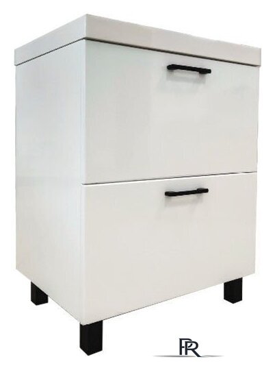  Garda Тумба под умывальник Verona 19.38.700.PVC (белый глянец) - Изображение №1 — Интернет-магазин ПроЗаказ