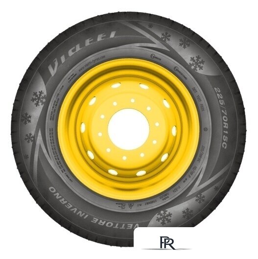 Зимние шины Viatti Vettore Inverno V-524 185R14C 102/100Q (шипы) - Изображение №3 — Интернет-магазин ПроЗаказ