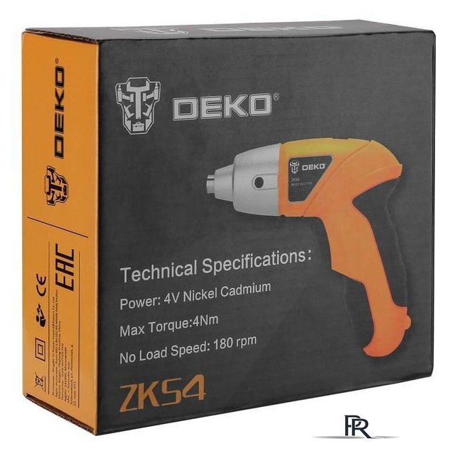Электроотвертка Deko ZKS4 SET 10 063-4113 - Изображение №6 — Интернет-магазин ПроЗаказ