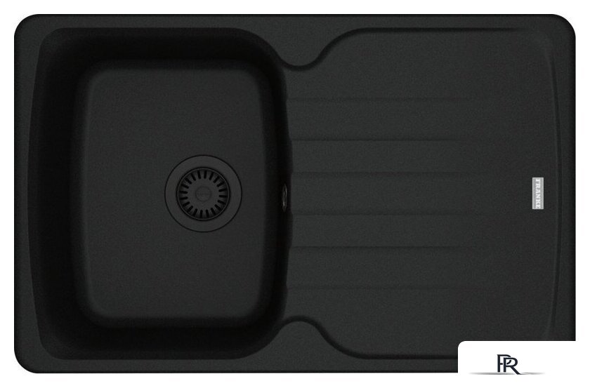 Кухонная мойка Franke Antea AZG 611-78 114.0693.552 (матовый черный) - Изображение №1 — Интернет-магазин ПроЗаказ