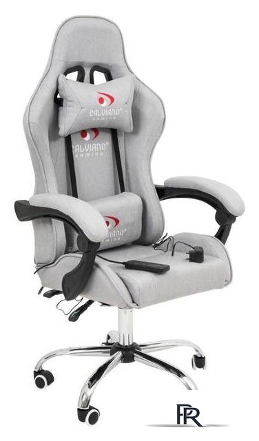 Игровое (геймерское) кресло Calviano Asti Ultimato (серый) - Изображение №1 — Интернет-магазин ПроЗаказ