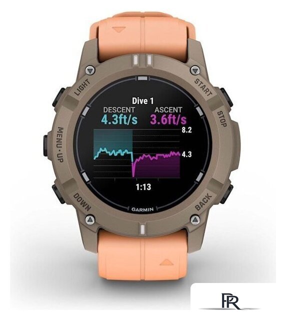 Умные часы Garmin Descent G2 (коричневый/розовый) - Изображение №12 — Интернет-магазин ПроЗаказ