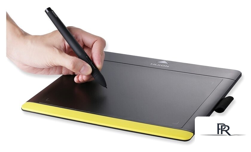 Графический планшет Huion 680TF (черный/желтый) - Изображение №2 — Интернет-магазин ПроЗаказ