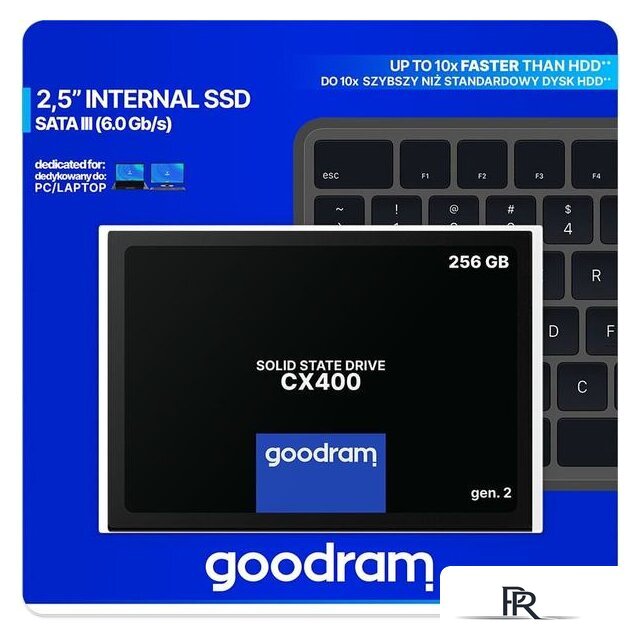 SSD GOODRAM CX400 gen.2 256GB SSDPR-CX400-256-G2 - Изображение №6 — Интернет-магазин ПроЗаказ