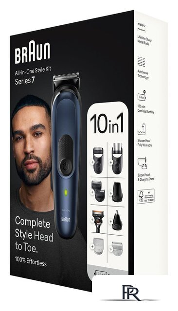 Триммер для бороды и усов Braun MGK7410 - Изображение №7 — Интернет-магазин ПроЗаказ