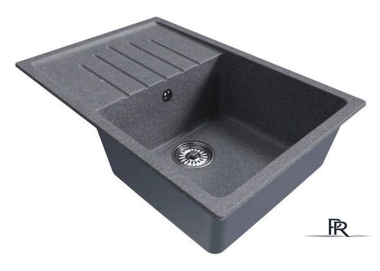 Кухонная мойка Mixline ML-GM19 551988 (графит) - Изображение №2 — Интернет-магазин ПроЗаказ