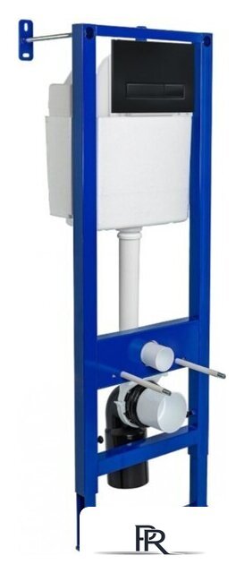 Инсталляция для унитаза Berges Wasserhaus Atom Line 410 040340 (с кнопкой) - Изображение №1 — Интернет-магазин ПроЗаказ