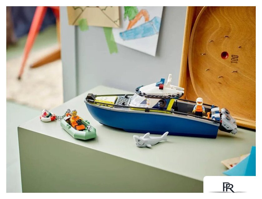 Конструктор LEGO City Полицейская погоня на лодке 60456 - Изображение №10 — Интернет-магазин ПроЗаказ