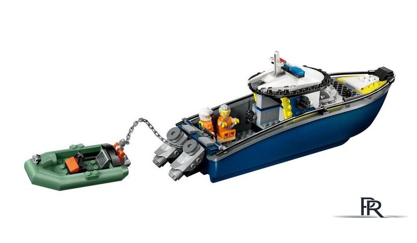 Конструктор LEGO City Полицейская погоня на лодке 60456 - Изображение №5 — Интернет-магазин ПроЗаказ