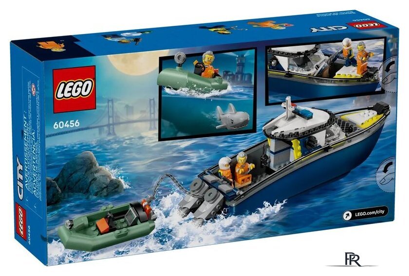 Конструктор LEGO City Полицейская погоня на лодке 60456 - Изображение №2 — Интернет-магазин ПроЗаказ