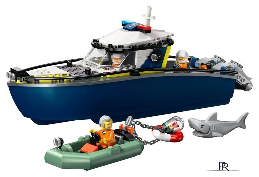 Конструктор LEGO City Полицейская погоня на лодке 60456 - Изображение №4 — Интернет-магазин ПроЗаказ