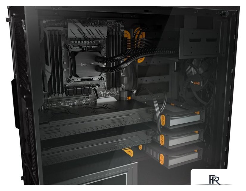 Корпус be quiet! Pure Base 600 с окном (черный/оранжевый) с окном - Изображение №7 — Интернет-магазин ПроЗаказ