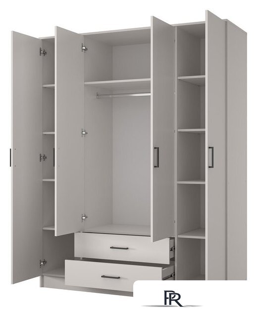 Шкаф распашной Mio Tesoro Хюгге 4D2S (персидский жемчуг) - Изображение №2 — Интернет-магазин ПроЗаказ