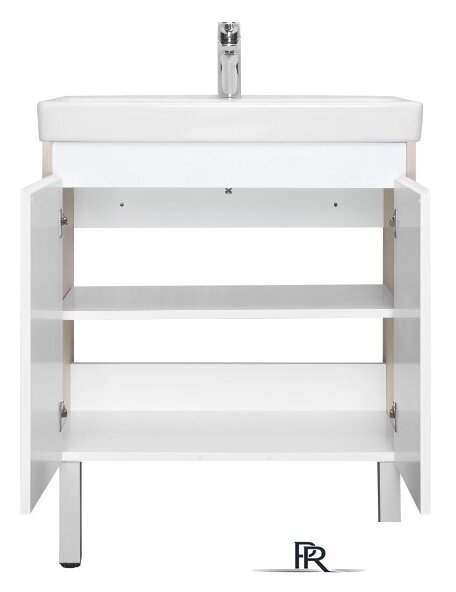  Акватон Тумба под умывальник Сканди Doors 70 1A278901SDB20 (белый/дуб верона) - Изображение №4 — Интернет-магазин ПроЗаказ