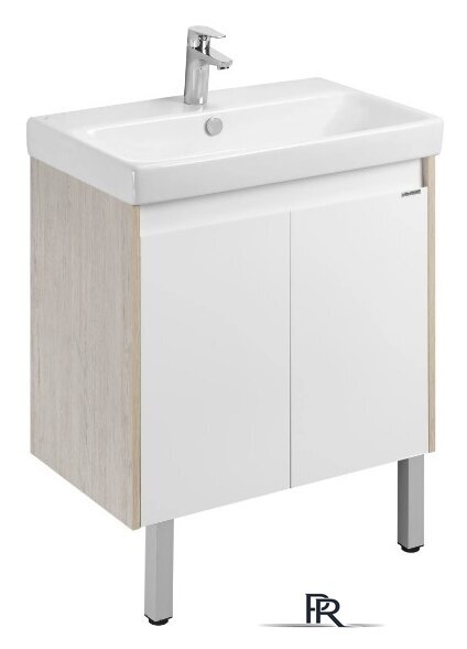  Акватон Тумба под умывальник Сканди Doors 70 1A278901SDB20 (белый/дуб верона) - Изображение №6 — Интернет-магазин ПроЗаказ